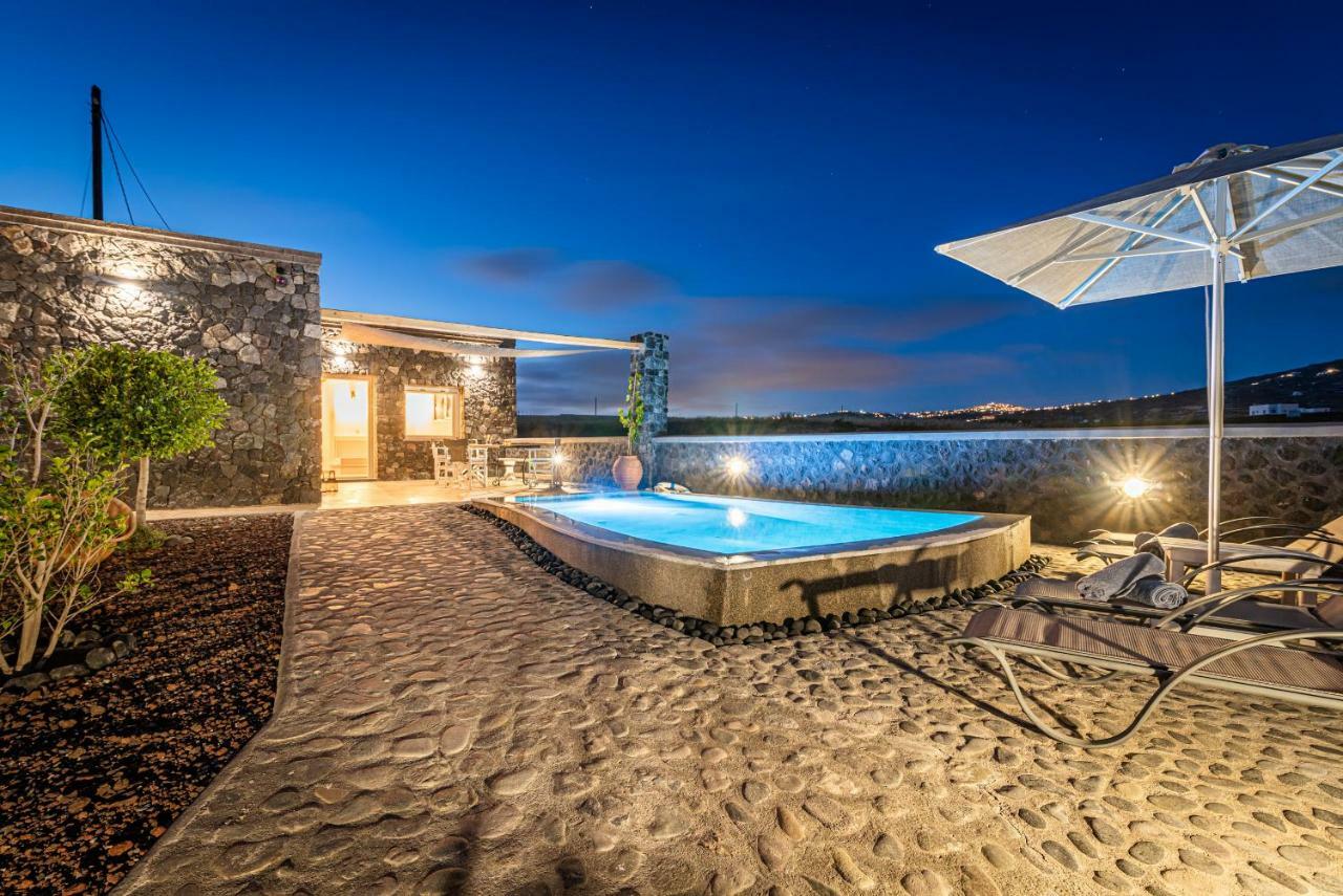 Klimata House - Private Jacuzzi Pool&BBQ Villa Vlychada Esterno foto